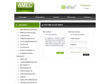 Tablet Screenshot of amecpublishinghouse.com